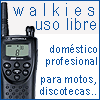 Walkies de USO LIBRE